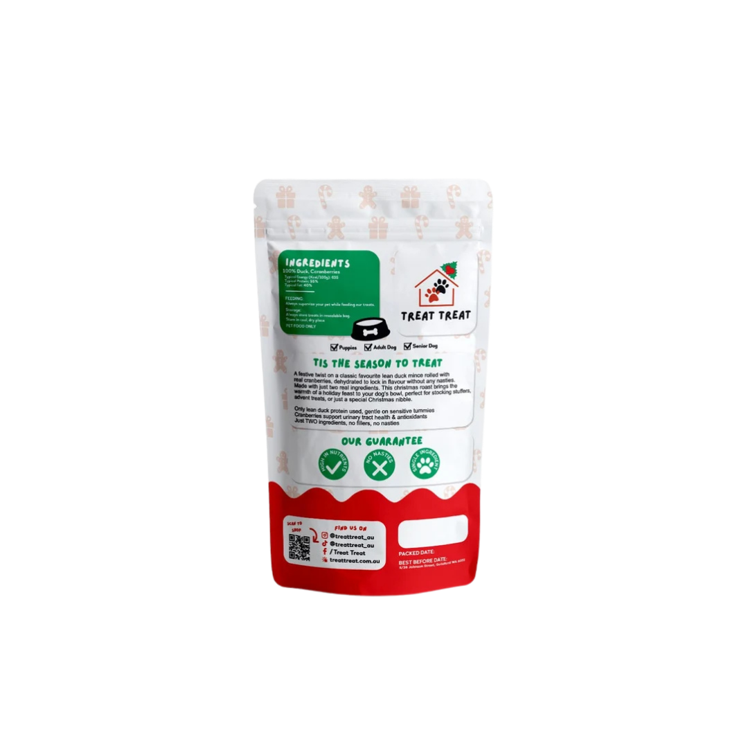 Treat Treat Duck & Cranberry Christmas Treats