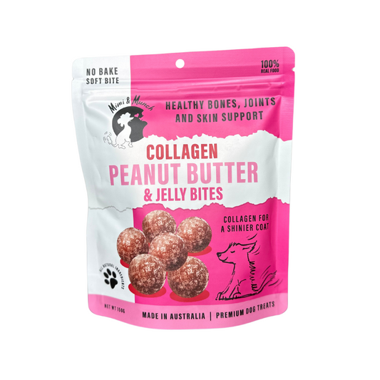 Collagen Peanut Butter & Jelly Dog Treats