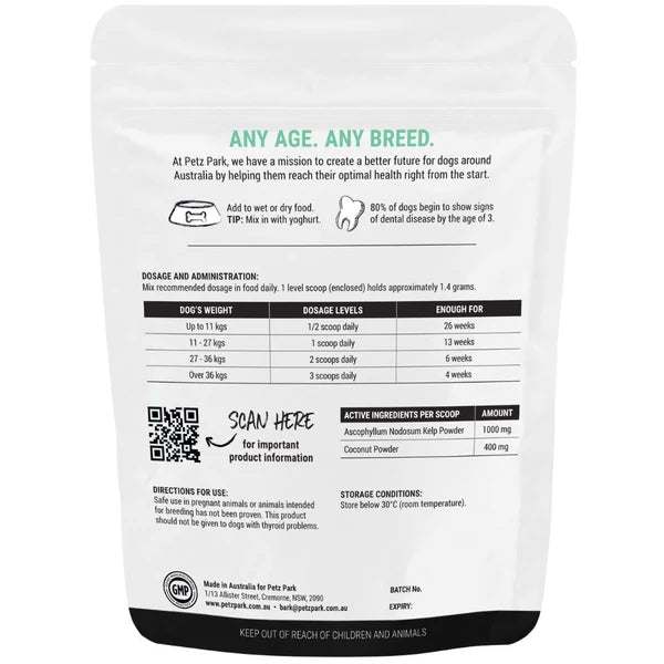 Plaque Control for Dogs