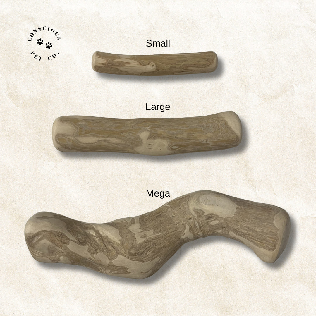 Conscious Pet Co. Coffee Wood Chew Toy