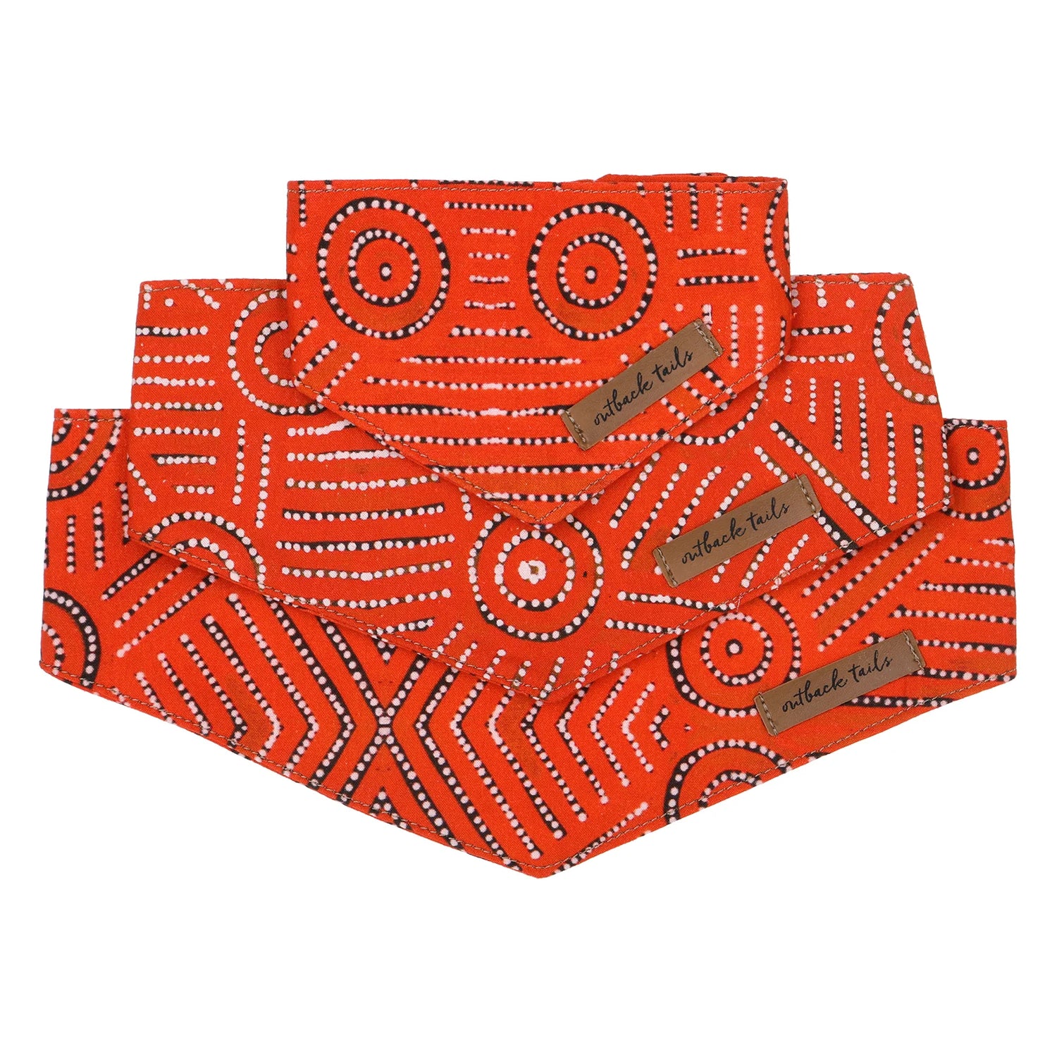 Outback Tails Dog Bandana - Water Dreaming