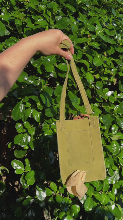 Dog Walking Bag - Grass Green