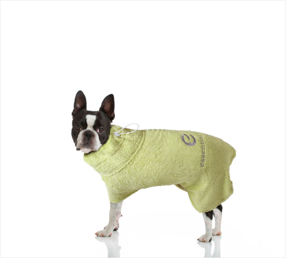 Cotton & Bamboo Dog Bathrobe